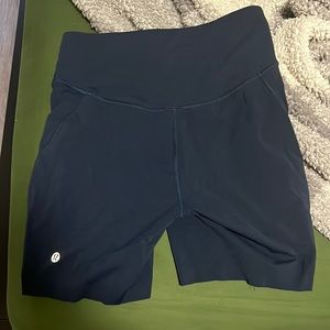 Lululemon Navy Base Pace Shorts